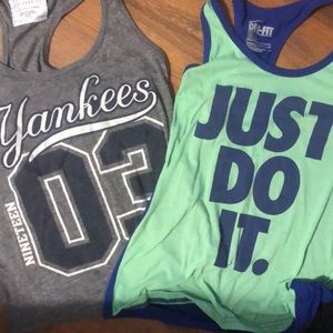 Thletic tank tops